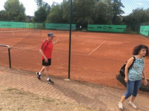 Aufwärmen beim Froschbachcup