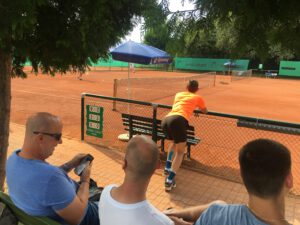 Dehnübungen beim Froschbachcup